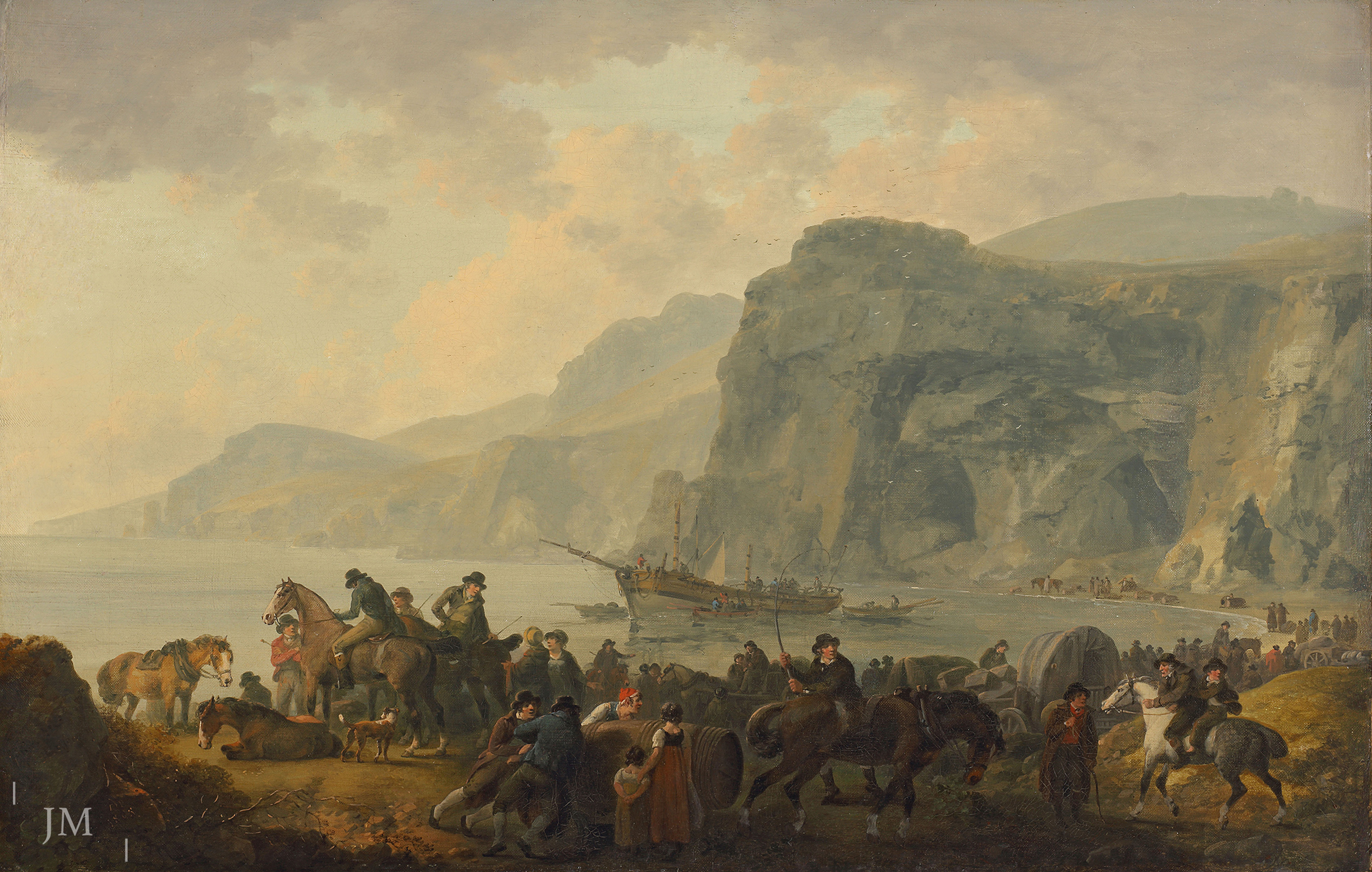 A Coast Scene in the Peninsular War